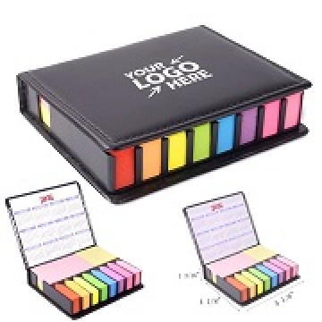 Office Sticky Paper Stationery Note Leather Box